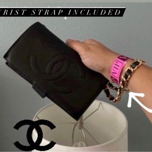 🖤⚜️Chanel Timeless Clutch WOC Crossbody with Wristlet Option Wallet on Chain